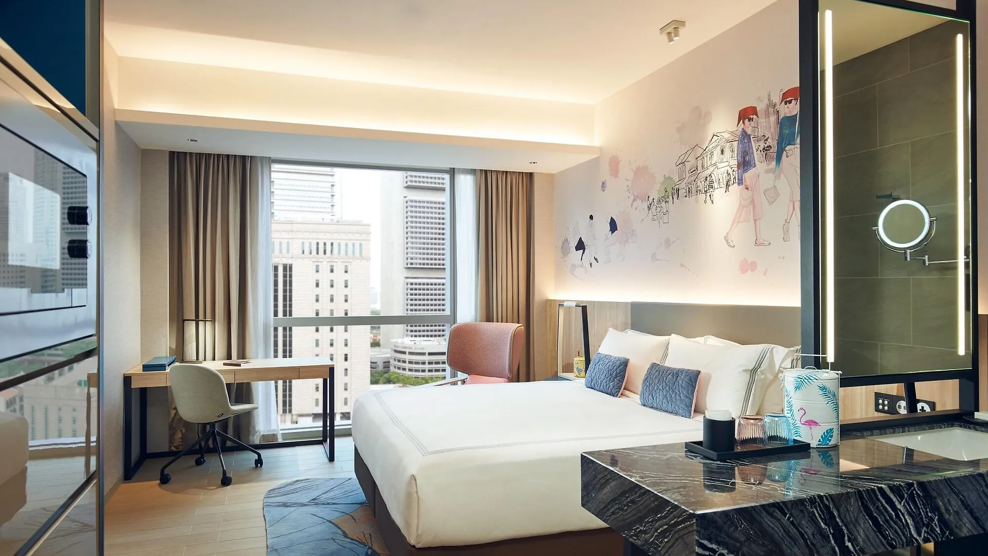 *****  Hotel Capri By Fraser China Square, Singapur Singapur